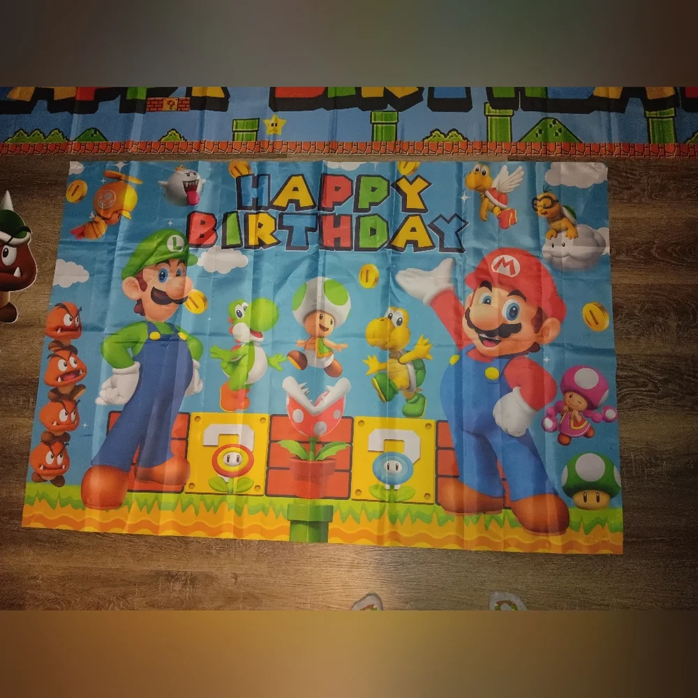 Mario Birthday Decorations